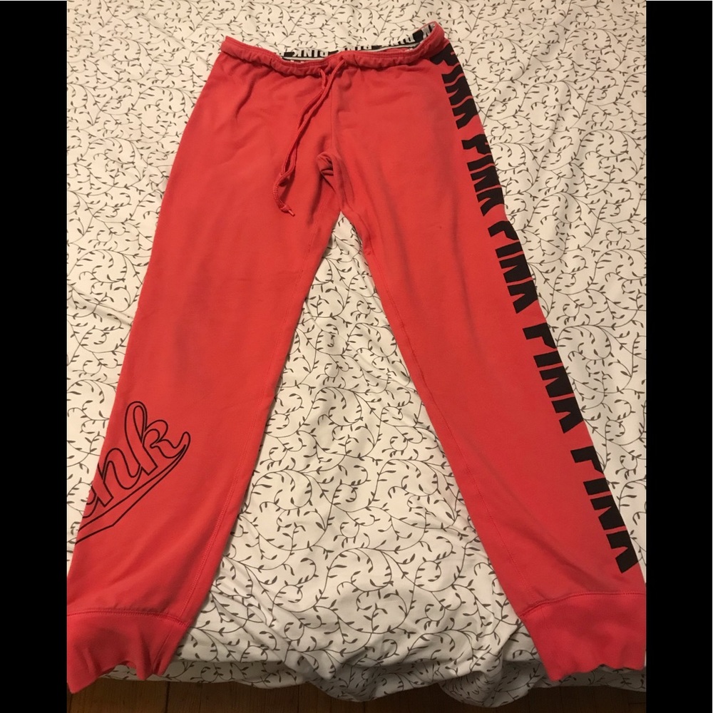 Used Vs pink joggers